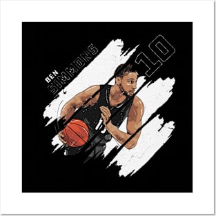 ben simmons stripes Posters and Art